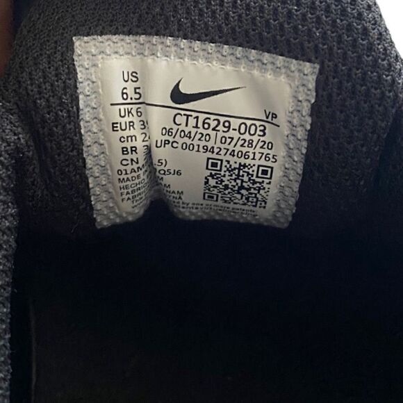 Nike Zoom Pulse Black Nurse Slip On Shoes CT1629-003 Mens size 6.5/ 8 Womens (b) - Picture 6 of 6